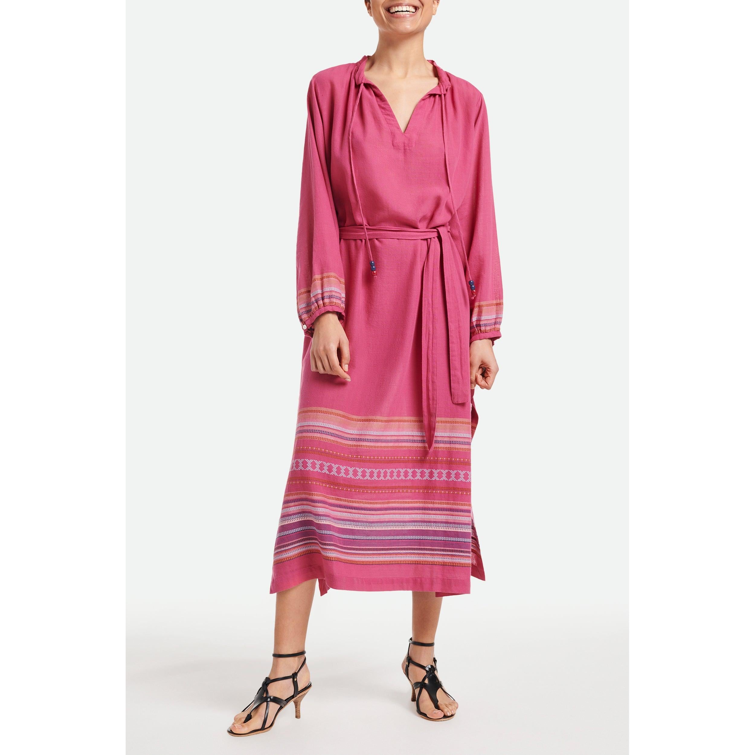 Vestido Thessalia - Multicolor/Rosa
