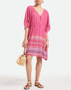 Vestido Laiza - Multico/Rosa