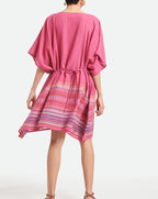 Vestido Laiza - Multico/Rosa