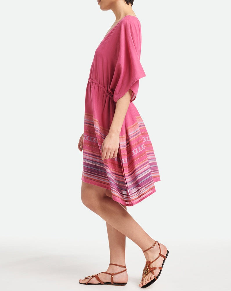 Vestido Laiza - Multico/Rosa