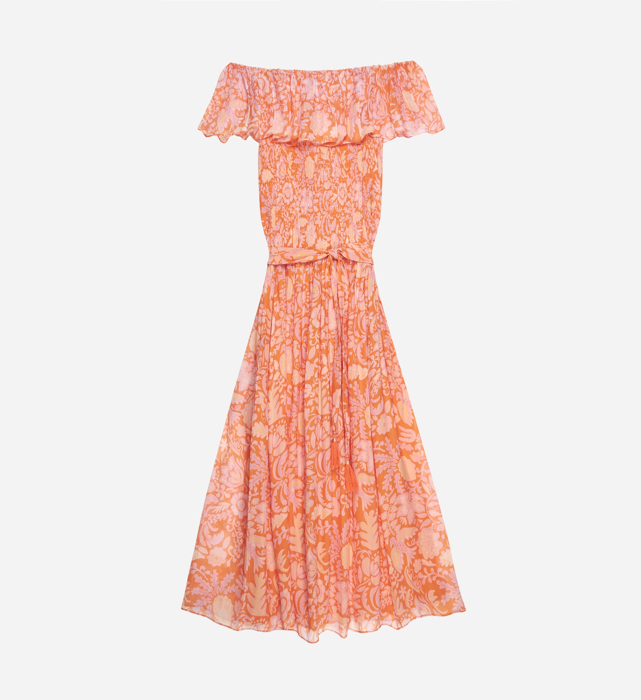 Vestido Amore - Naranja Fluorescente