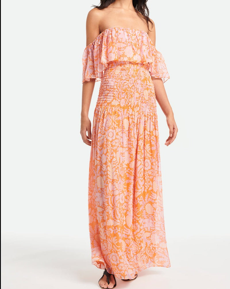 Vestido Amore - Naranja Fluorescente