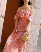 Vestido Amore - Naranja Fluorescente