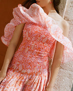 Vestido Amore - Naranja Fluorescente