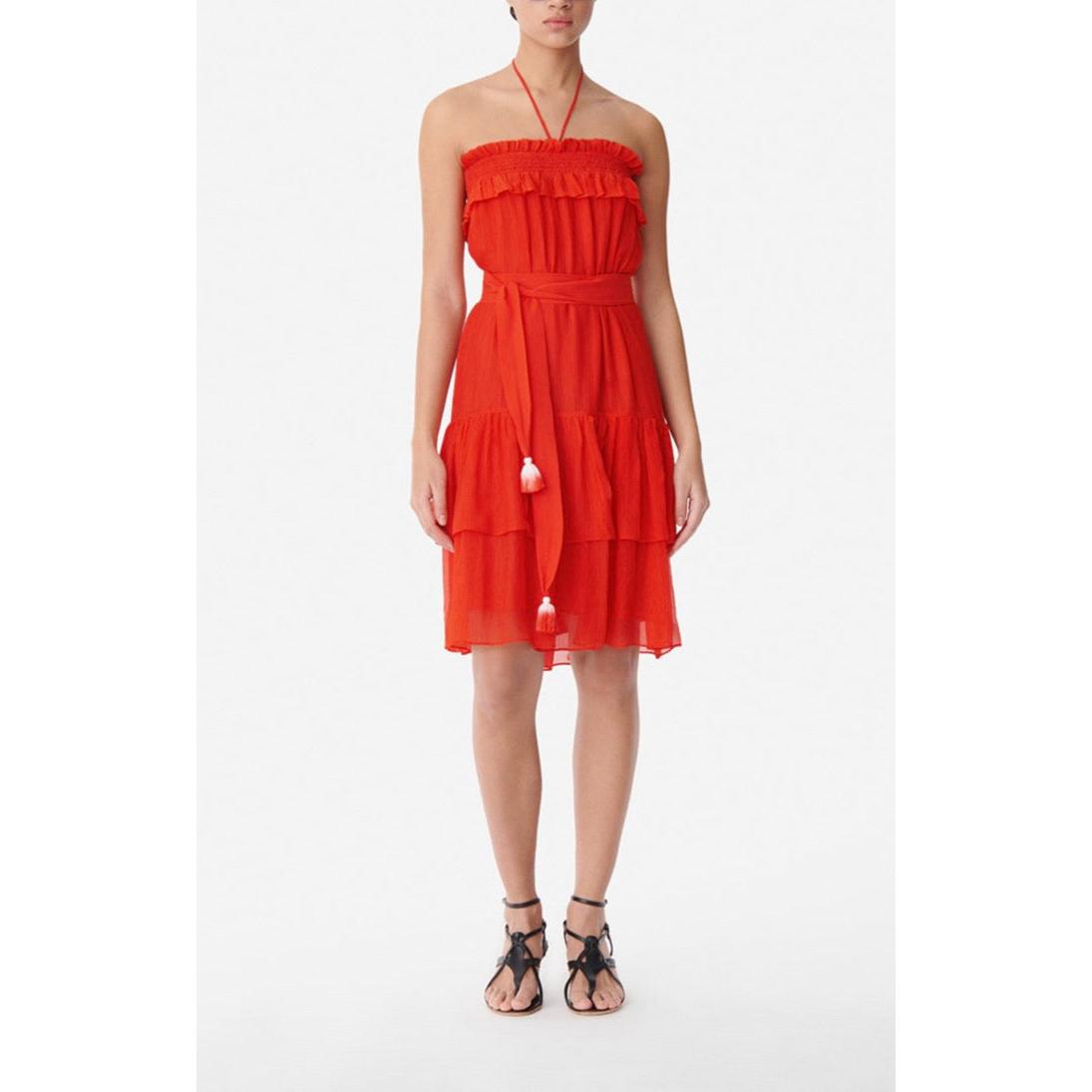 Dress Charline - Fluo Orange