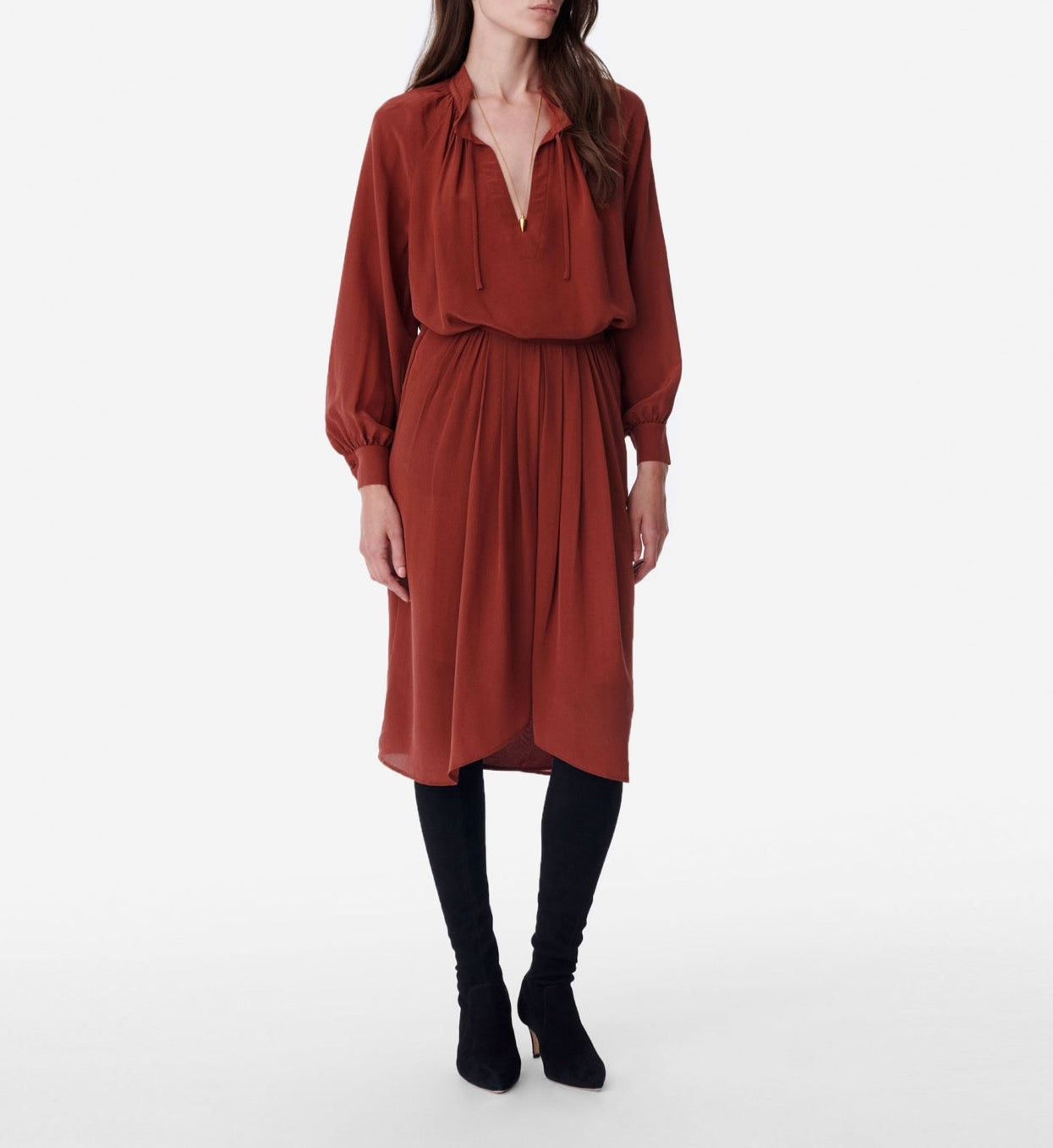 Anita Blouse - Terracotta