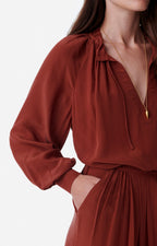 Anita Blouse - Terracotta