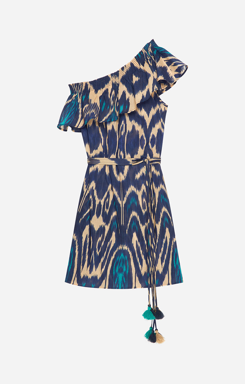 Vestido Aleth - Azul Multicolor