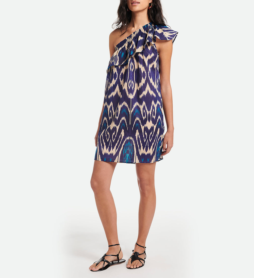 Vestido Aleth - Azul Multicolor