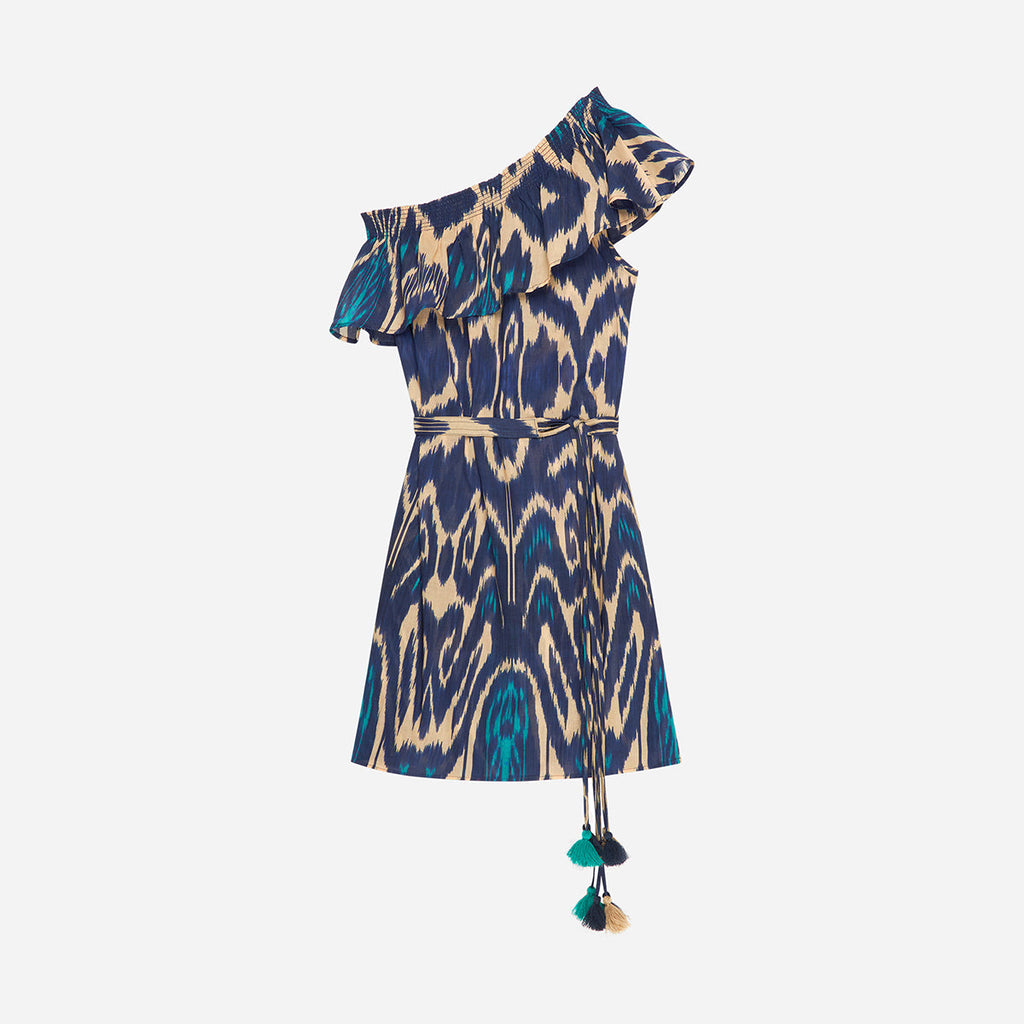 Vestido Aleth - Azul Multicolor