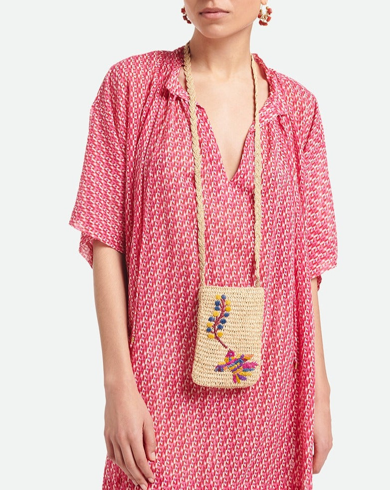 Vestido Thyra - Rojo Multicolor