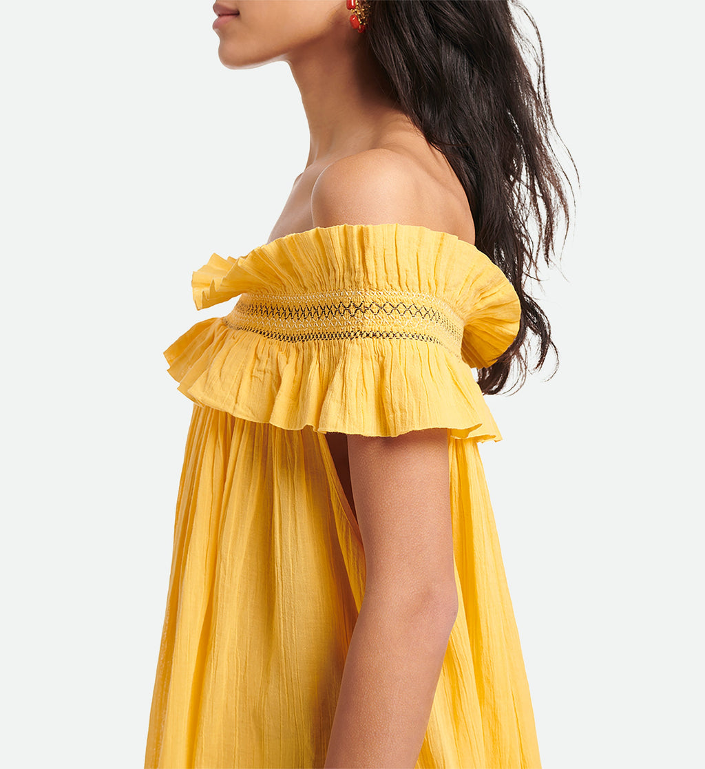 Vanessa Bruno - Robe Adelais - Jaune D'Or