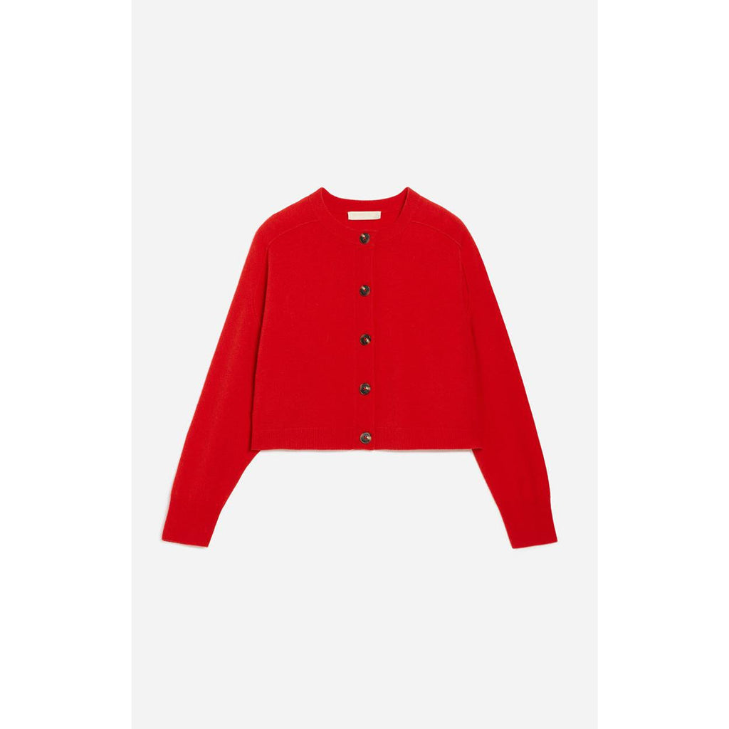 Cardigan Douve - Coquelicot