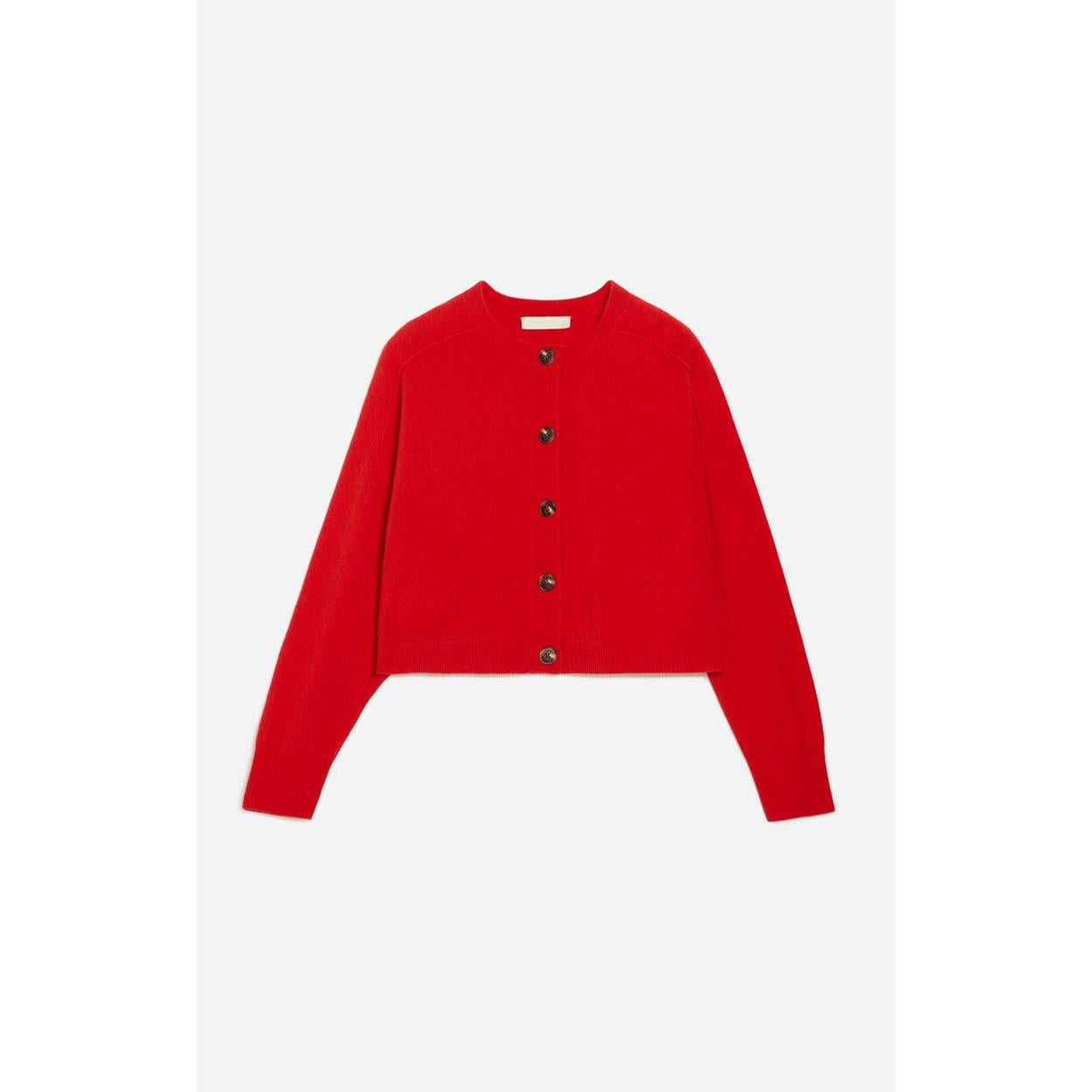 Cardigan Douve - Coquelicot