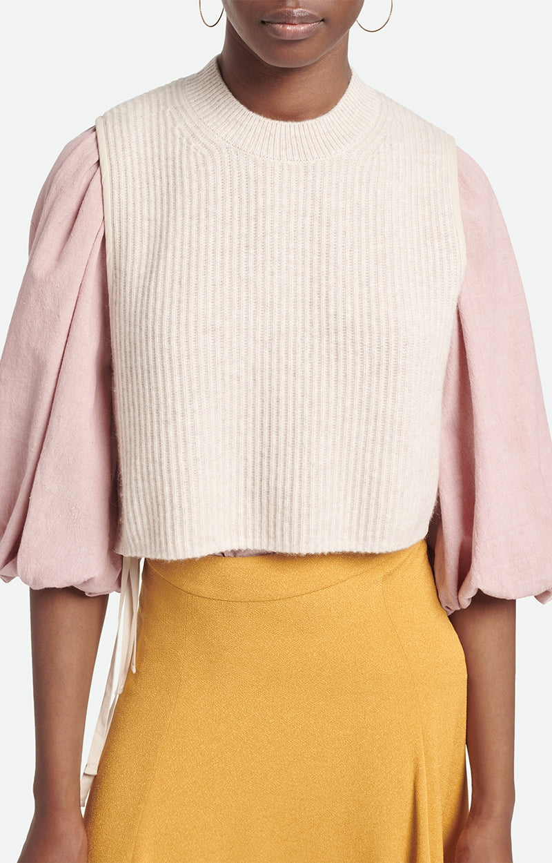 Vanessa Bruno - Chaleco Ania - Beige