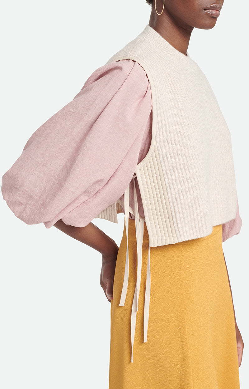 Vanessa Bruno - Chaleco Ania - Beige