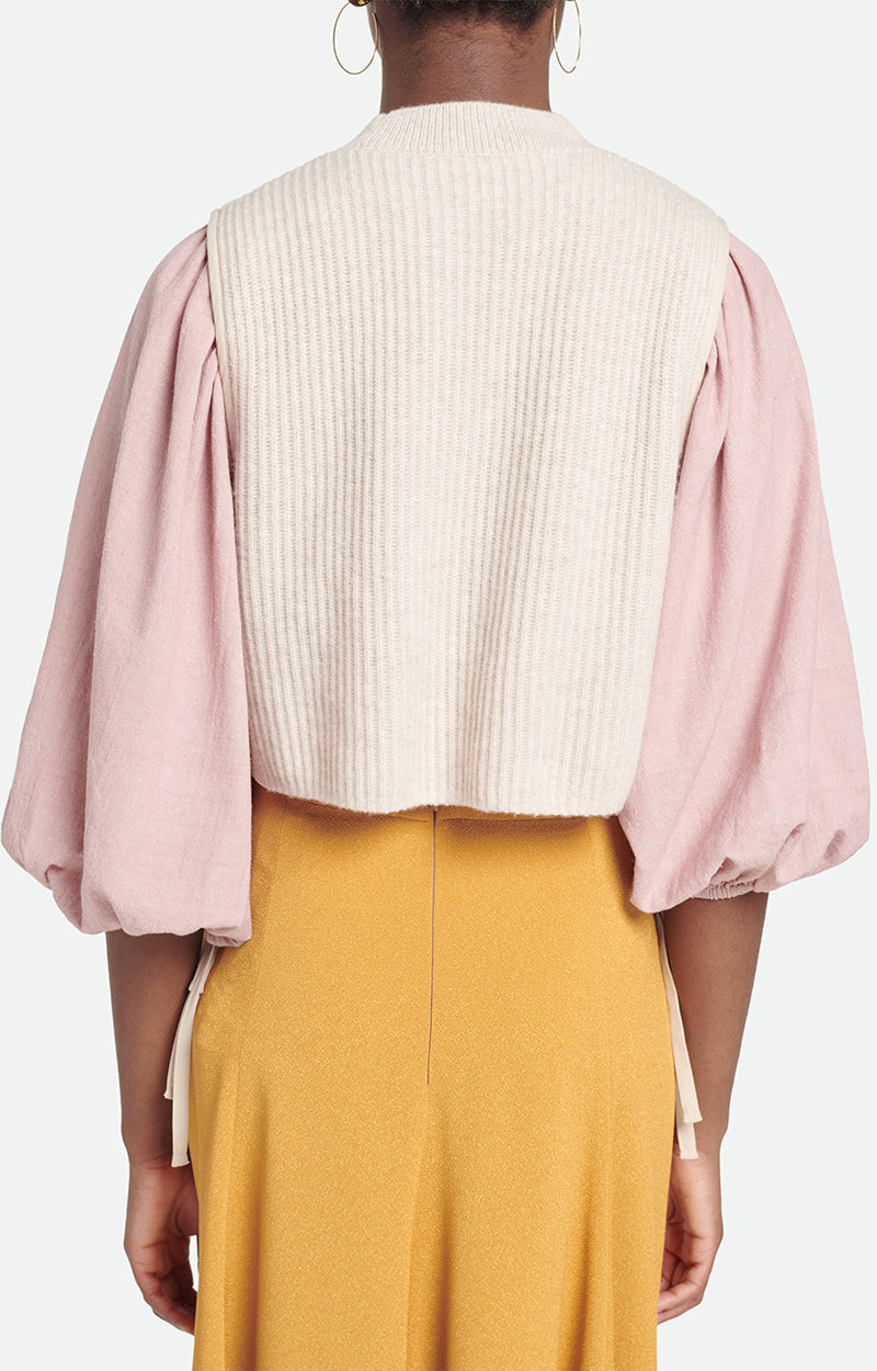 Vanessa Bruno - Chaleco Ania - Beige