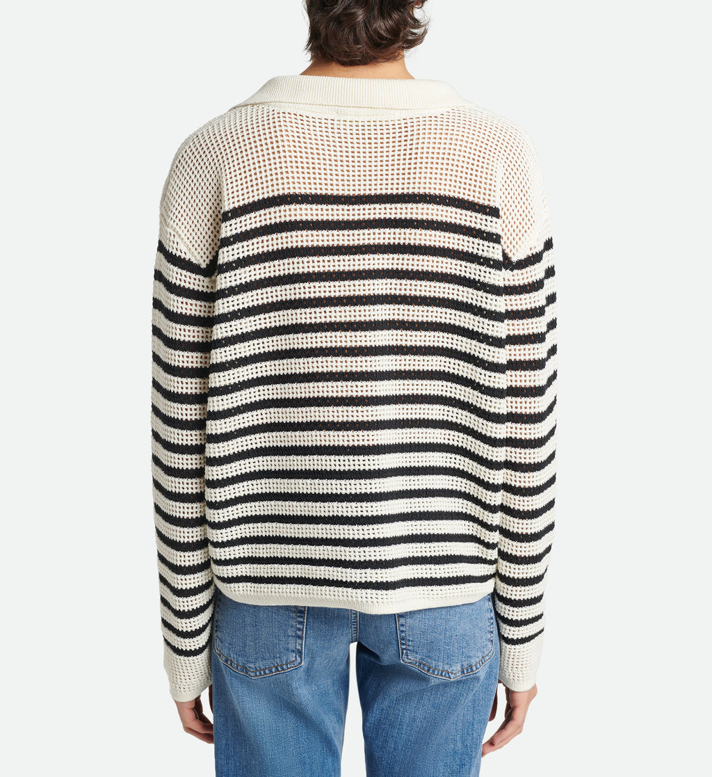 Jersey Angélique - Off White/Black