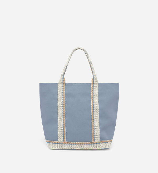Vanessa Bruno - Cabas L Porté Epaule En Toile - Hortensia