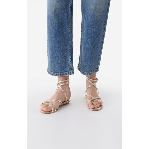 Vanessa Bruno - Flat Sandals - Light Gold