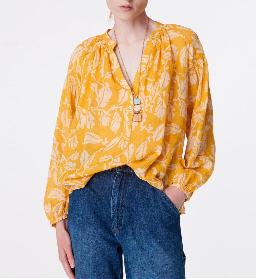 Blouse Nipoa - Jaune D'Or