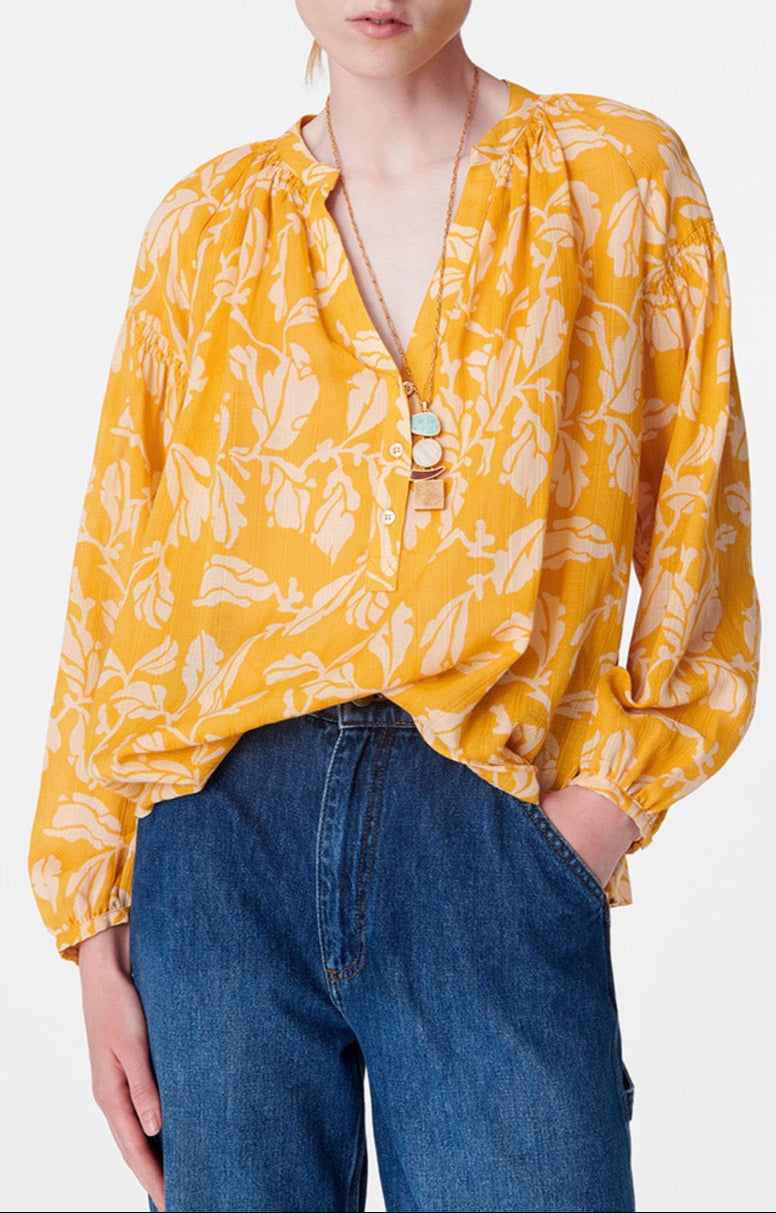 Blouse Nipoa - Jaune D'Or