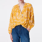 Blusa Nipoa - Jaune D'Or