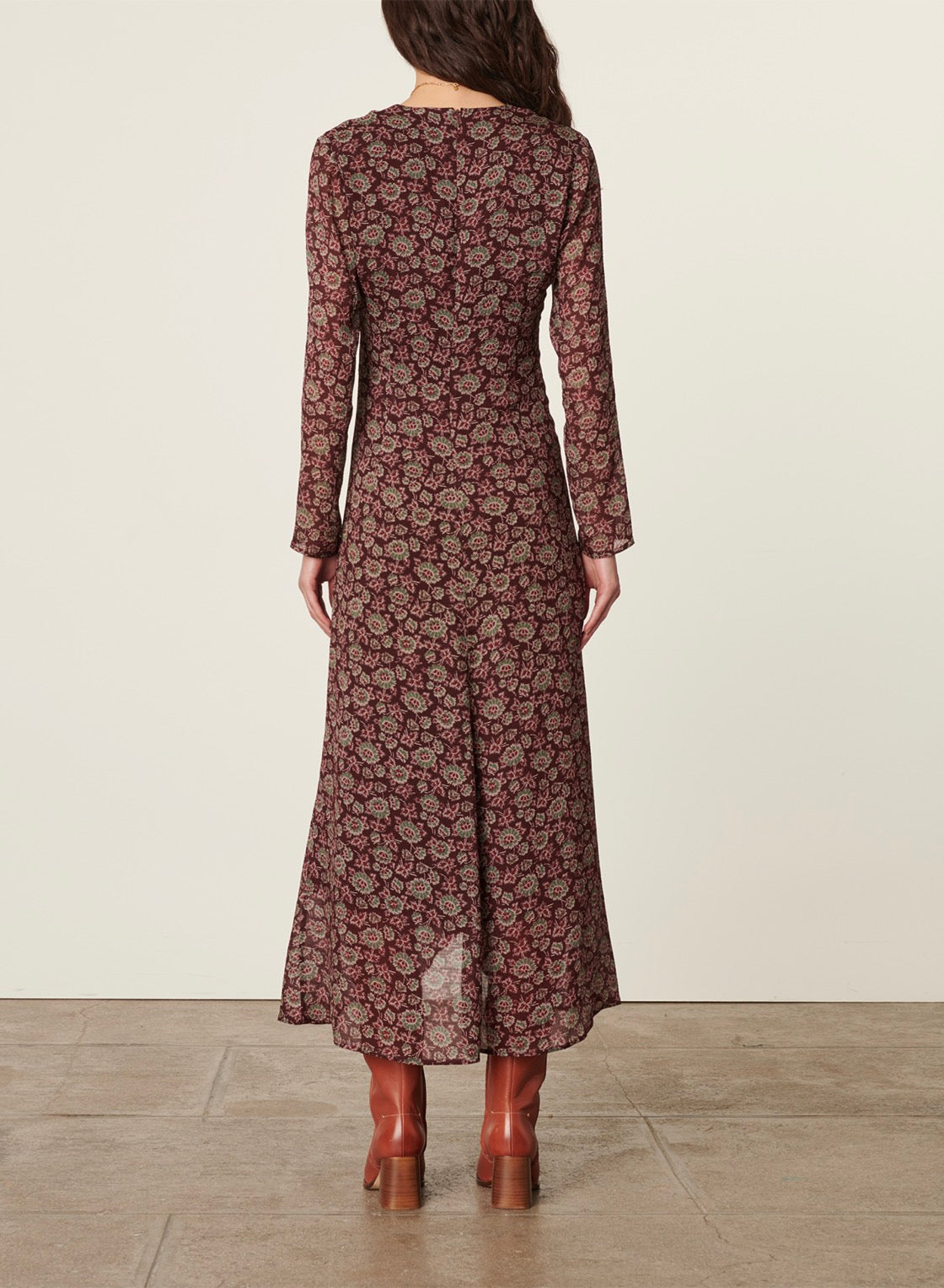 Biba Dress - Brown