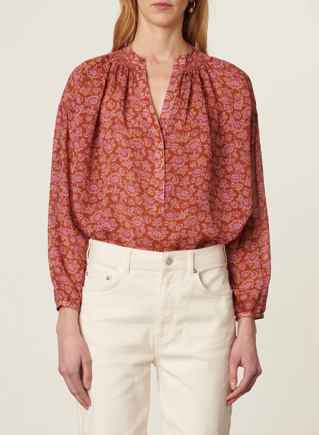Blouse Nipoa - Roux
