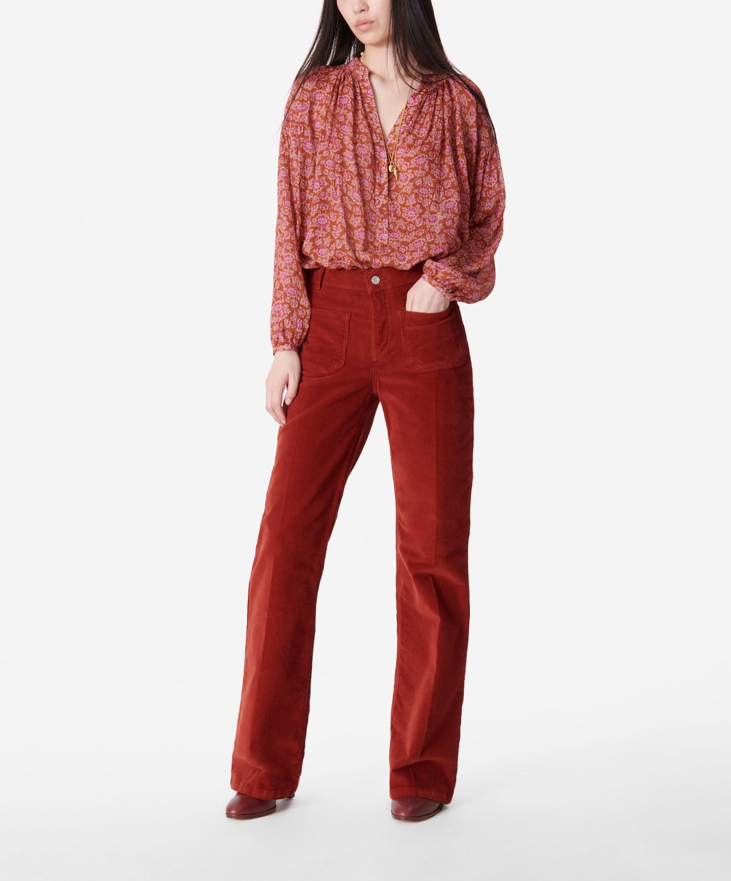 Blouse Nipoa - Roux