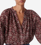 Blouse Nipoa - Marron