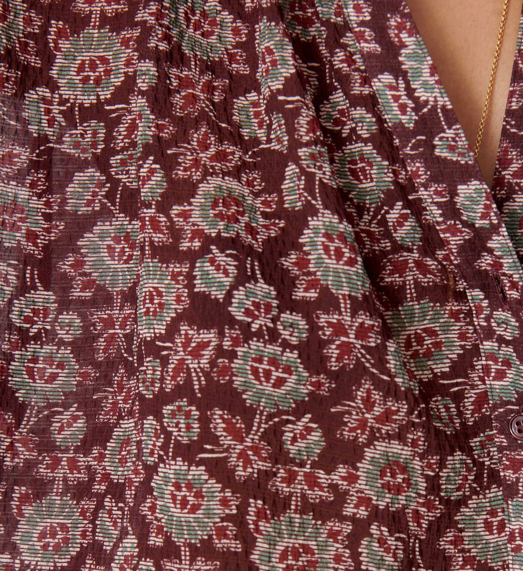 Blouse Nipoa - Marron