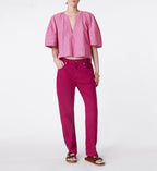 Timael Trousers - Lie De Wine