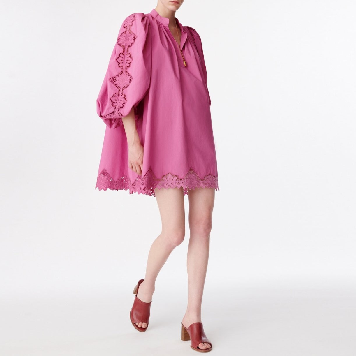 Vanessa Dress - Rosewood De Rose