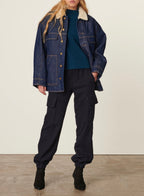 Veste Ange - Indigo