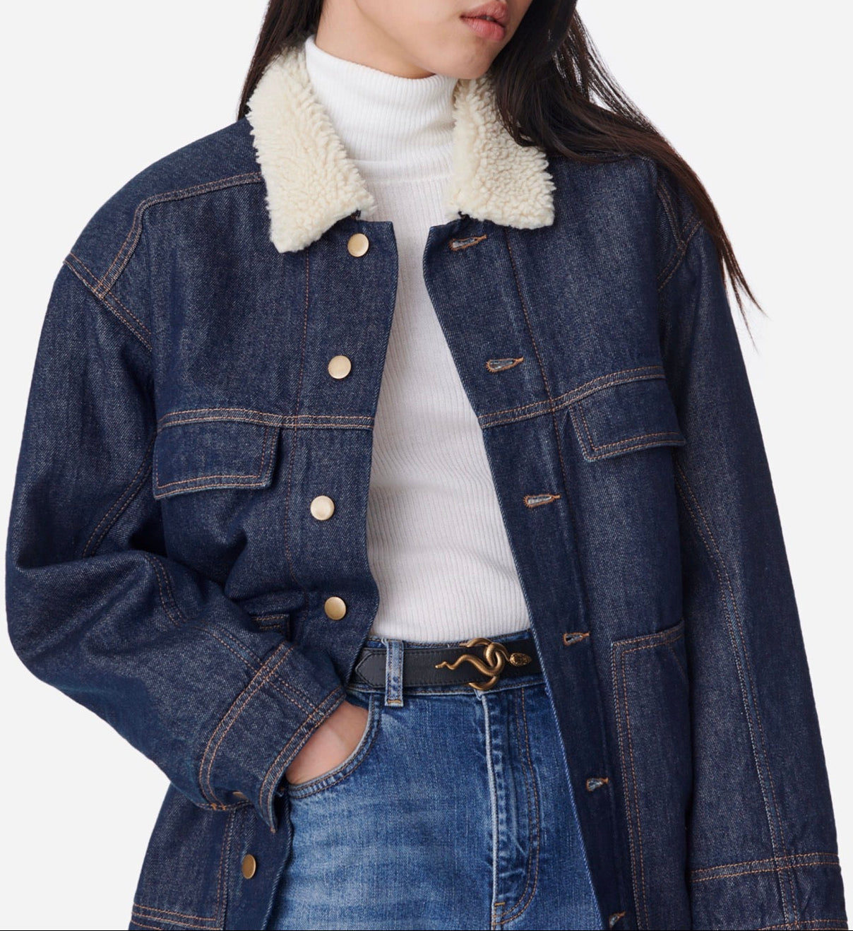 Veste Ange - Indigo