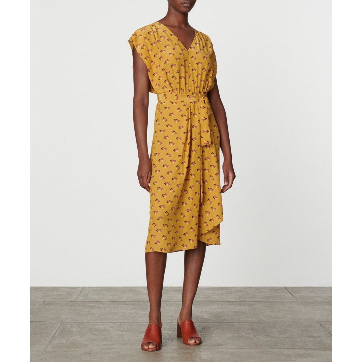 Vanessa Bruno - Robe Baya - Or Mat