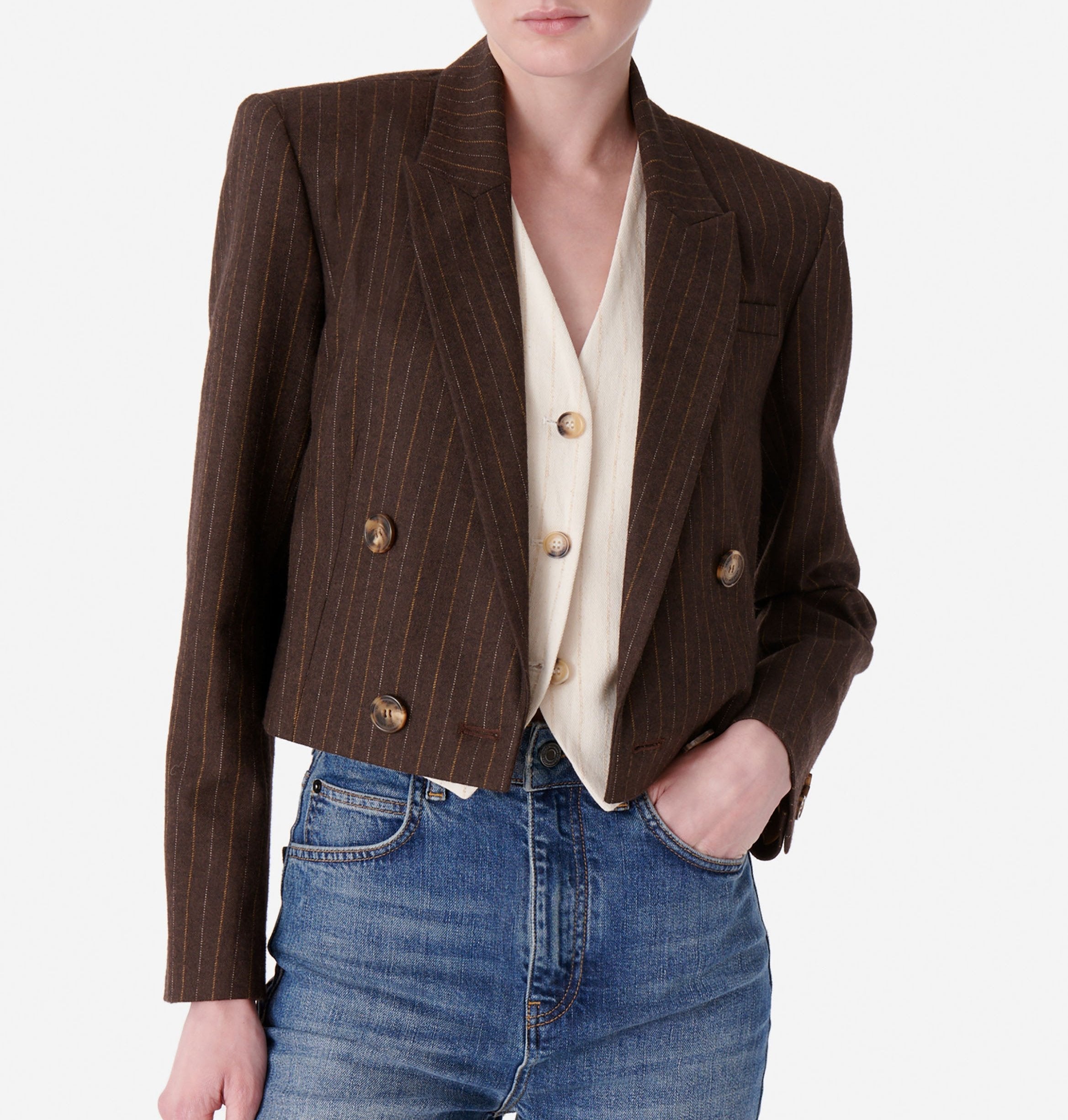 Chaqueta Blaise - Cacao