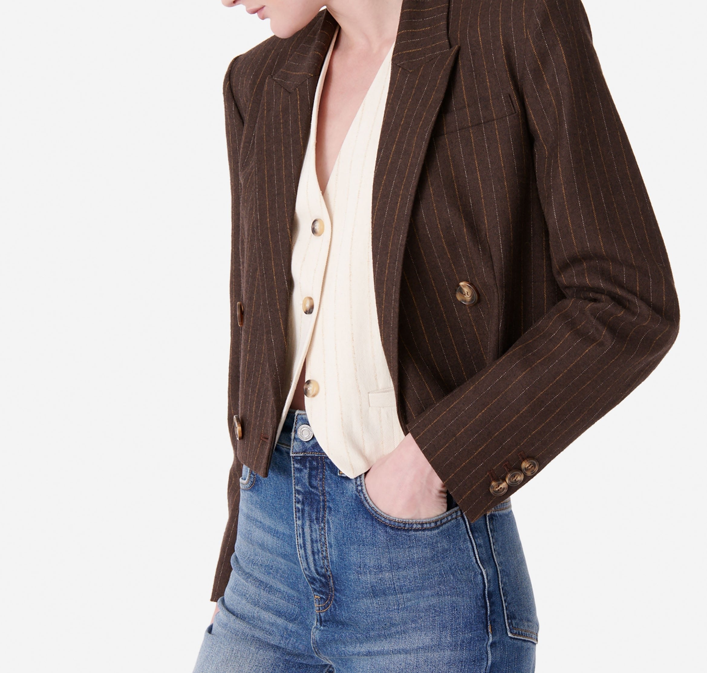 Chaqueta Blaise - Cacao