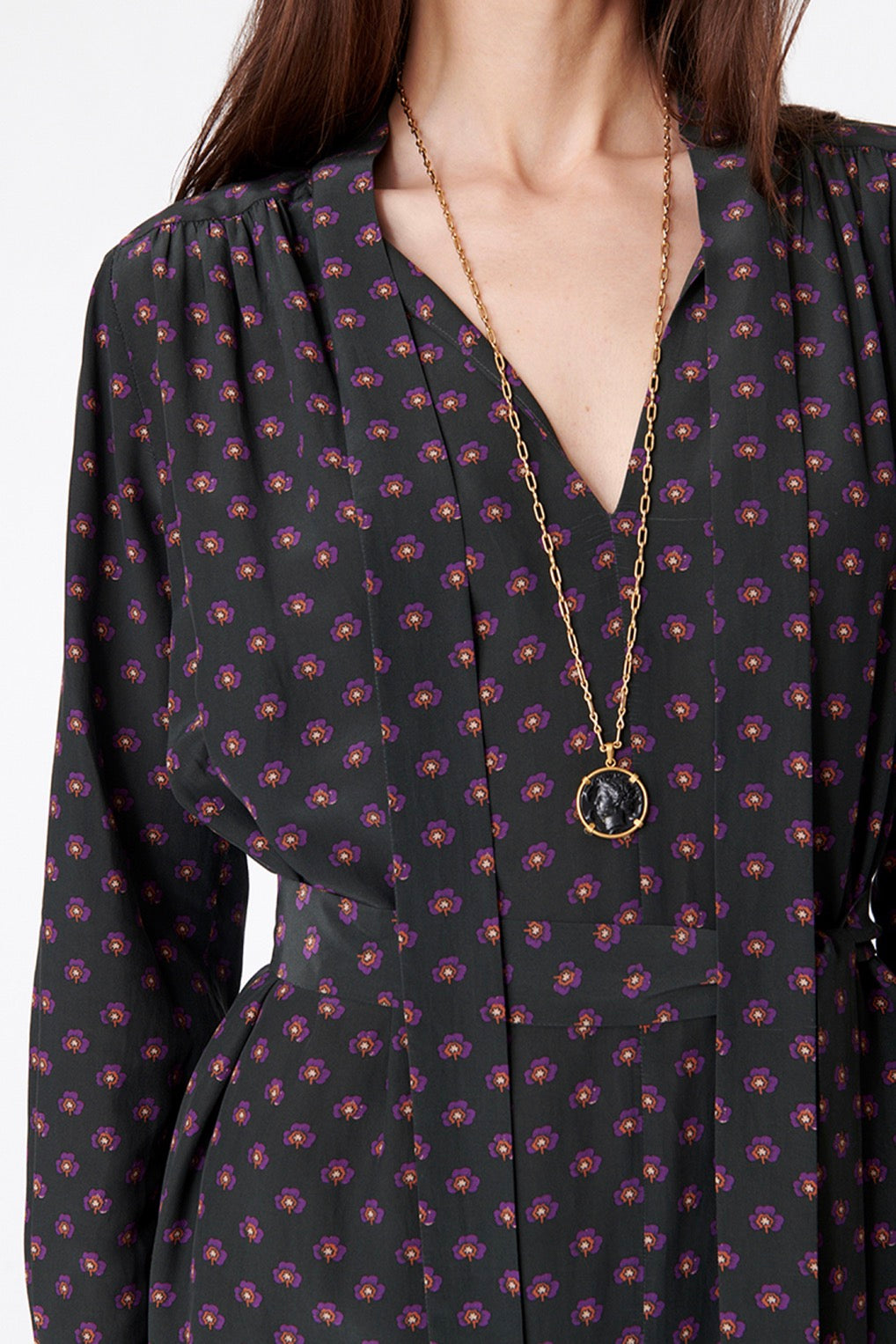 Robe Blenda - Vert Sapin