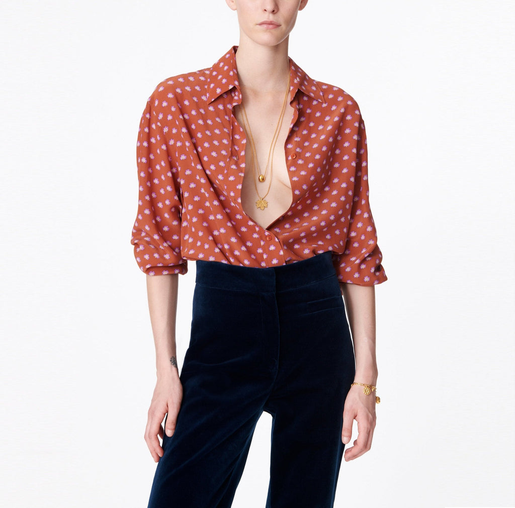 Vanessa Bruno - Camisa Helianne - Rojizo