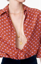 Vanessa Bruno - Camisa Helianne - Rojizo