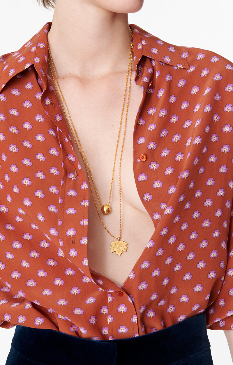 Vanessa Bruno - Camisa Helianne - Rojizo