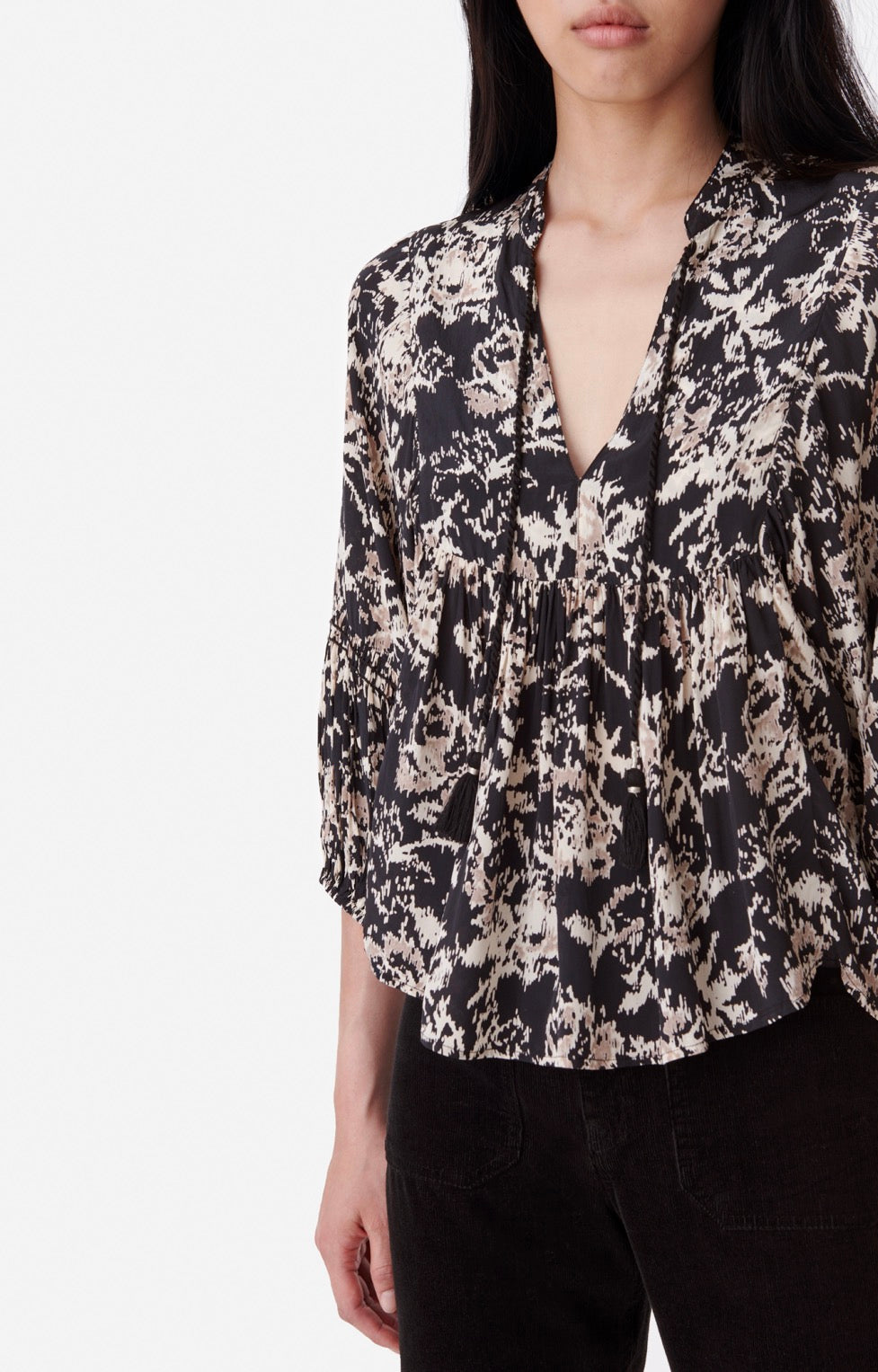Blouse Baltik - Noir