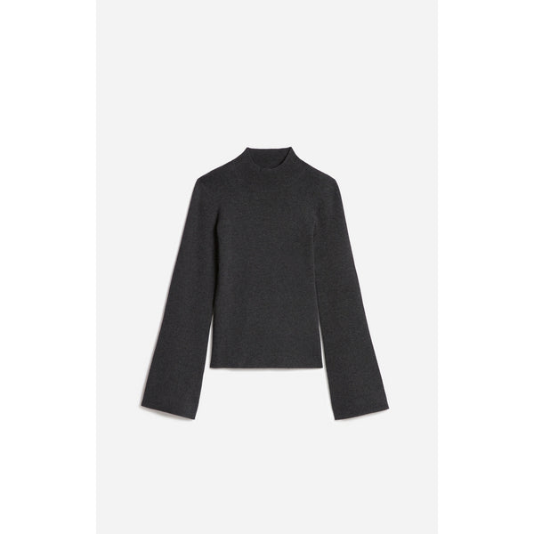 Sweter ze stójką Francesca - Antracytowy