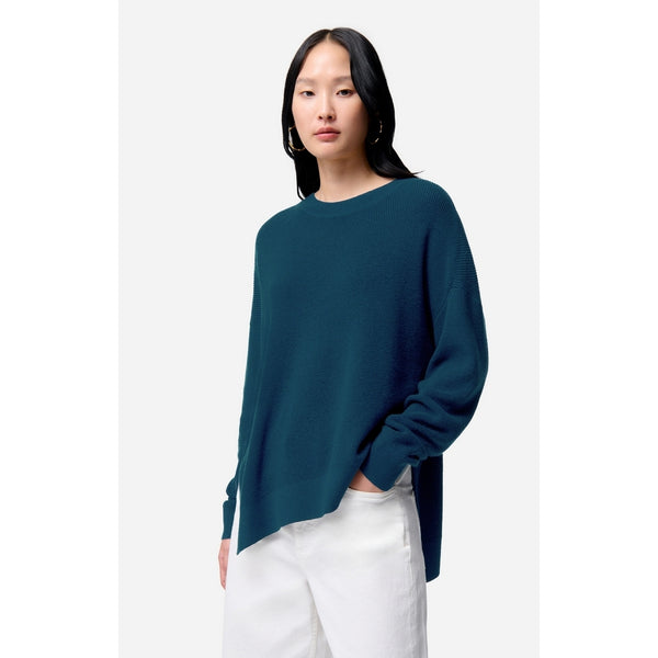Maglione Girocollo Fontana - Blu Ottanio