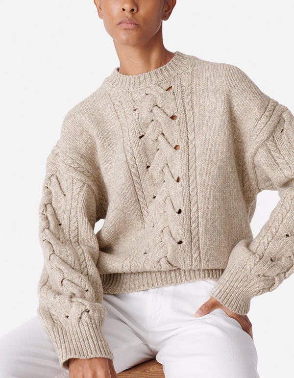 Vanessa Bruno - Benicio Jumper - Pearl Grey
