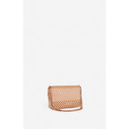Vanessa Bruno - Bolso Pequeño Moon De Piel & Algodón - Multicolor & Biscuit