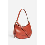 Large Daily Leather Bag - Rust