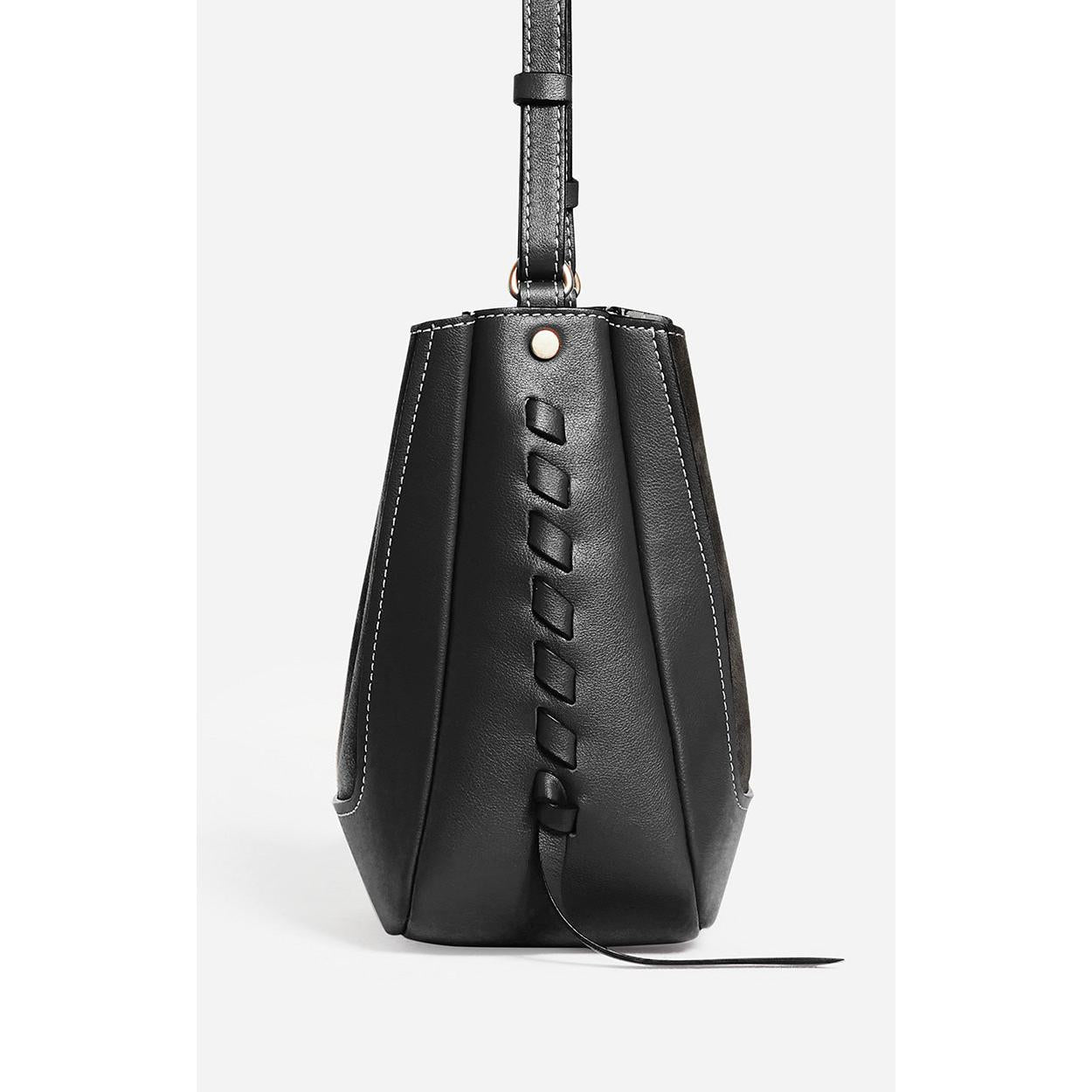 Petit Lou Leather Bag - Black